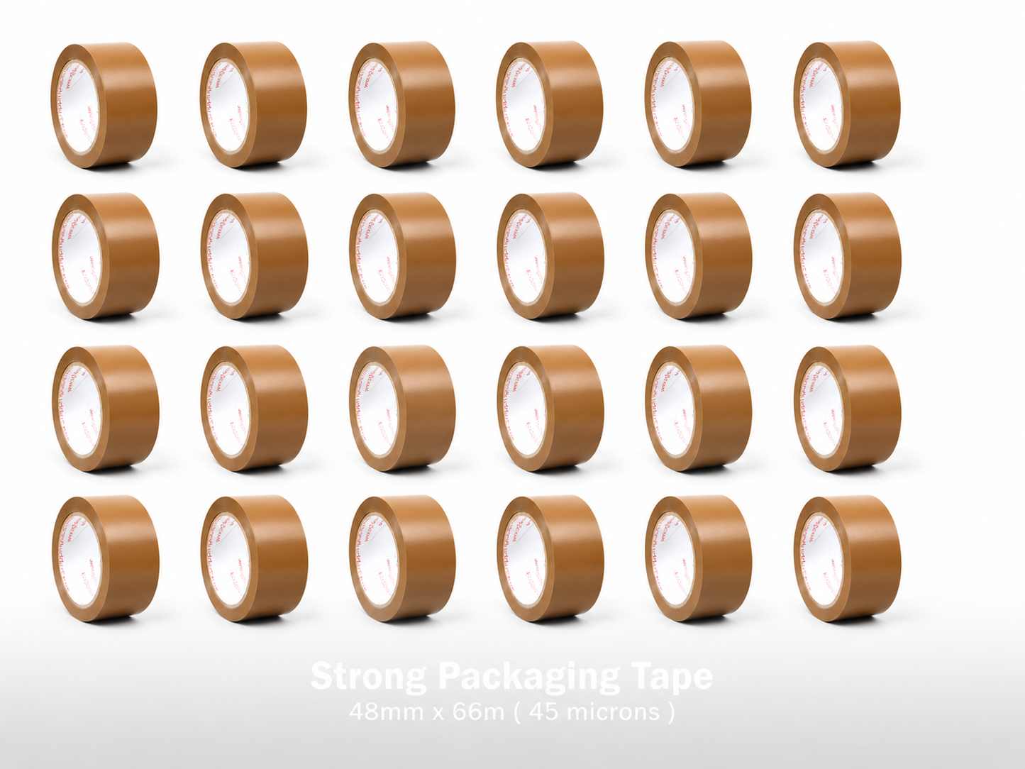 KAD Pro Brown Packaging Tape 48mm x 66m Heavy Duty Parcel Tape Strong Packaging Tape For Sealing Cartons, Moving House Boxes, Shipping Office Warehouse, Postal Use & Regular Use