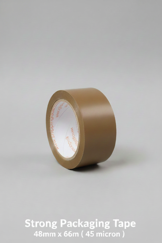 KAD Pro Brown Packaging Tape 48mm x 66m Heavy Duty Parcel Tape Strong Packaging Tape For Sealing Cartons, Moving House Boxes, Shipping Office Warehouse, Postal Use & Regular Use